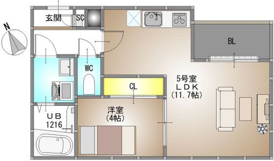 間取図