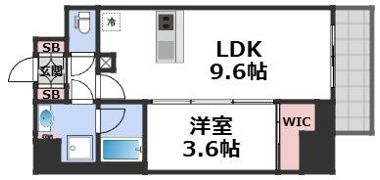 AUFTAKT 天王寺の間取り画像