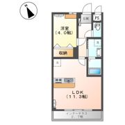 R－77番館の間取り画像