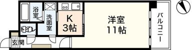ルネスEスペースの間取り画像