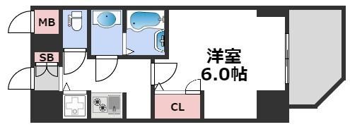 W-STYLE難波の間取り画像