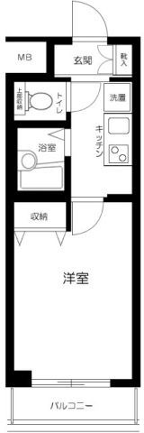 CQレジデンス練馬赤塚の間取り画像