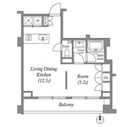 エスセナーリオ牛込柳町の間取り画像