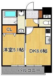 ラ・ヴェリテ鍛冶町の間取り画像