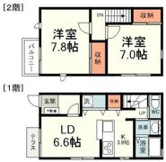 ラフィオリッタの間取り画像
