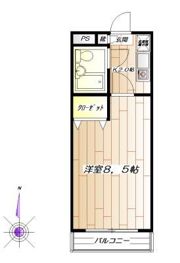 カオパレスNO20の間取り画像