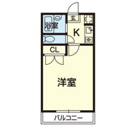 まりんハイツⅢの間取り画像