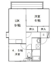 日の出ハイツの間取り画像