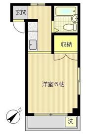 カーサデ藤原の間取り画像