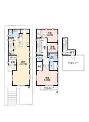 浦賀戸建の間取り画像