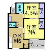 サンヒルズ富士の間取り画像