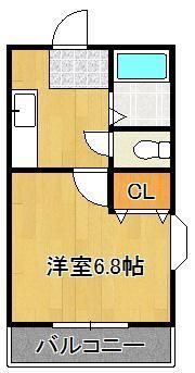 Crescent Senboの間取り画像