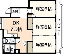 ひのかわマンションの間取り画像