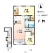 小信中島東鵜飼分新築アパートの間取り画像