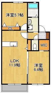 エスペランサIIの間取り画像