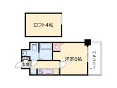 エステムコート神戸・県庁前Ⅳ GRANDIOの間取り画像