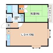 コーポ508の間取り画像