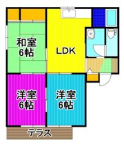 グランドール壱番館の間取り画像