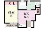 プリッ2長瀬Ⅱの間取り画像