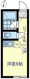 ユナイト市場デザートフォックスの間取り画像