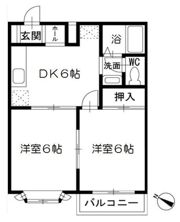 クレセントハウス・Nの間取り画像