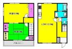 大石南町貸家の間取り画像