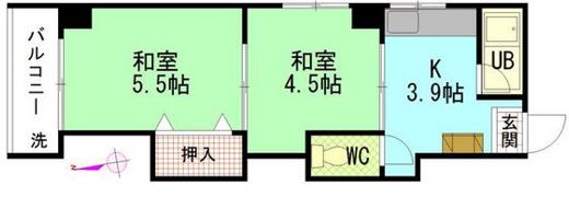 エビスヤビルの間取り画像