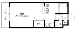 リバーサイド巴の間取り画像