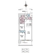 スプランディッド大阪EASTの間取り画像