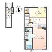 仮）リバーヒルズ川入の間取り画像