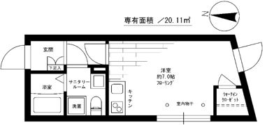 クラリア野方イーストの間取り画像