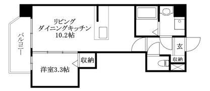 ベルソーレ道後今市の間取り画像