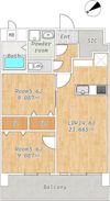 CHAINON楡木の間取り画像