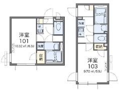 レオネクストルミネスⅠの間取り画像