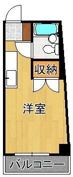 ACハイム小倉III号棟の間取り画像