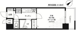 メインステージ巣鴨の間取り画像