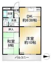 プランドール恋ヶ窪の間取り画像