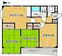 コーポ松政の間取り画像