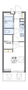 レオパレスサザンクロス海老塚の間取り画像