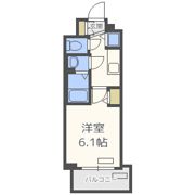 プレサンス松屋町駅前の間取り画像