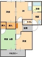 レジデンス21Cの間取り画像