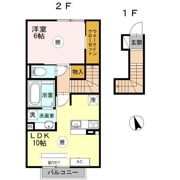 La primeur(ラ プリムール)の間取り画像