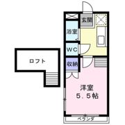 ハイネス国見の間取り画像