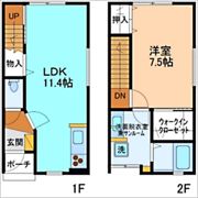 ボヌール B棟の間取り画像