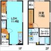 ボヌール B棟の間取り画像