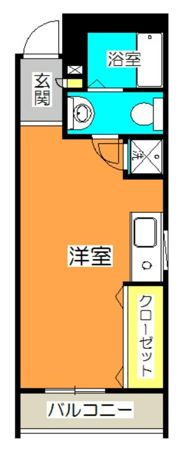 バーン栄の間取り画像