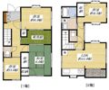 立川市西砂町4丁目戸建の間取り画像
