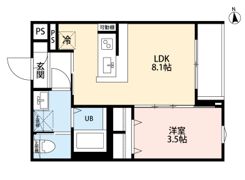 robot home 鷹の台の間取り画像