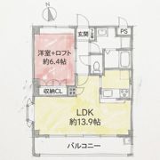 カーサフェリーチェの間取り画像