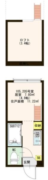 フェリス・FKの間取り画像